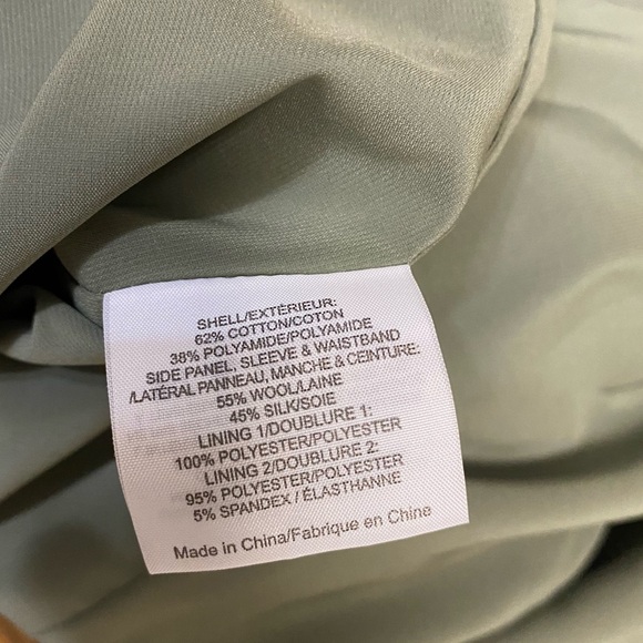 Tory Burch Women’s Mariana Dress Size 4 Lace Jacquard Douglas Fir Designer NWT - Picture 8 of 14